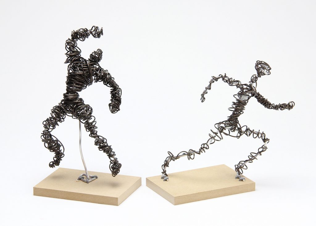 アルミ針金彫刻セットの画像