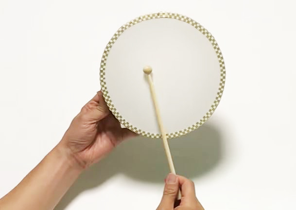 ゴム印やステンシルでてぬぐいを彩ろう説明画像