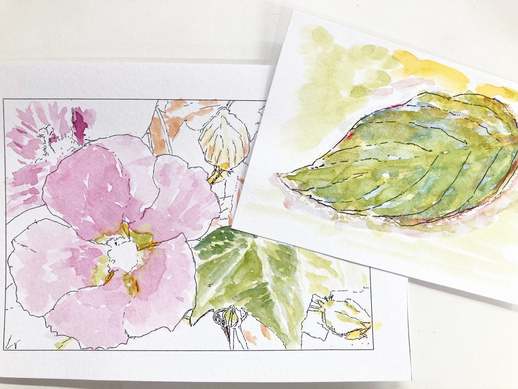 ニュークレパスとマット水彩を楽しむの画像