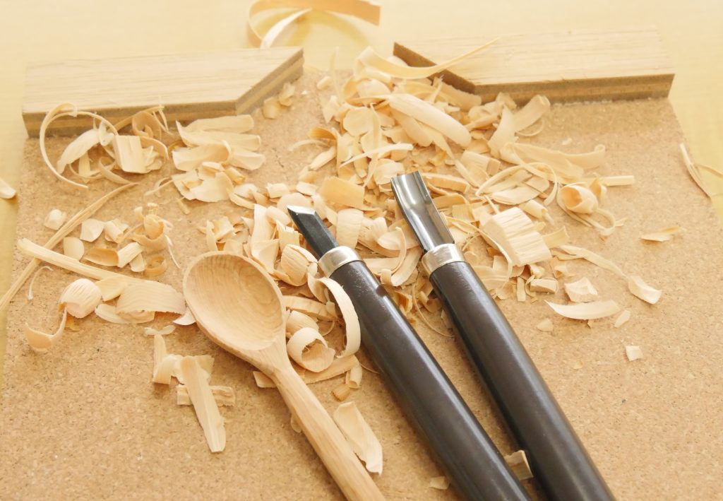 木彫ベビースプーンを作ろうの画像